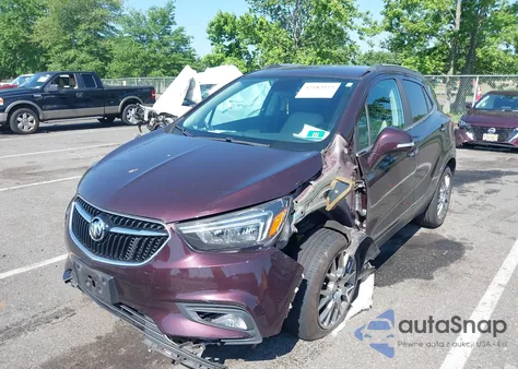 2018 Buick Encore Sport Touring from USA, damaged, VIN KL4CJ2SB5JB641519